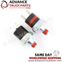 Load image into Gallery viewer, Advance Truck Parts Air Pressure Switch kit for Freightliner FSC 2749-2108 1749-1907