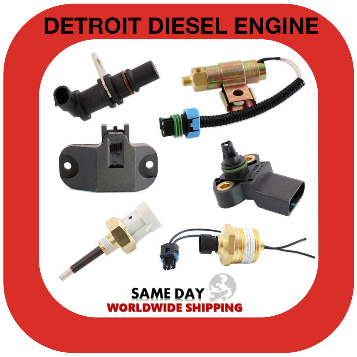 DD Detroit Diesel S60 12.7L 14L sensors Electrical Parts – Tagged ...