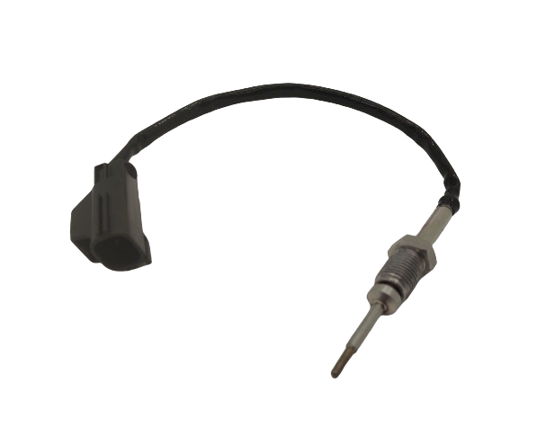 Advance Truck Parts USA 1888560C1 Navistar exhaust gas temperature sensor showing a clean studio perspective of the probe, wire harness, and electrical connector