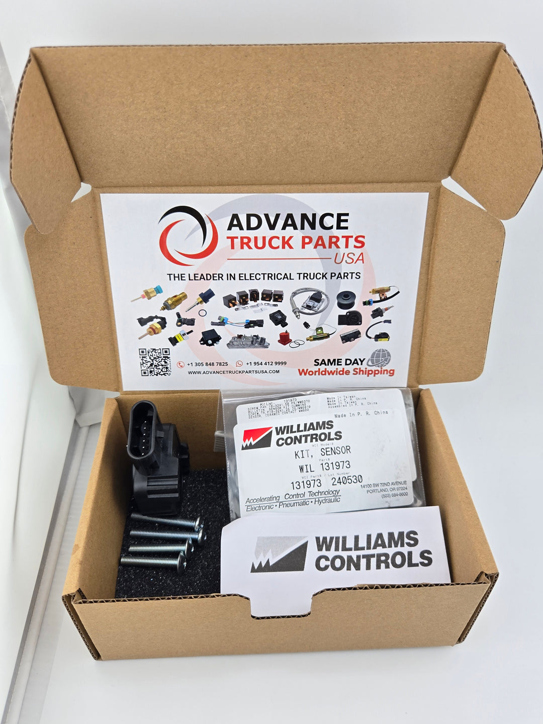 131973 Genuine Williams Sensor Kit.  NSN 2990-01-556-5319,