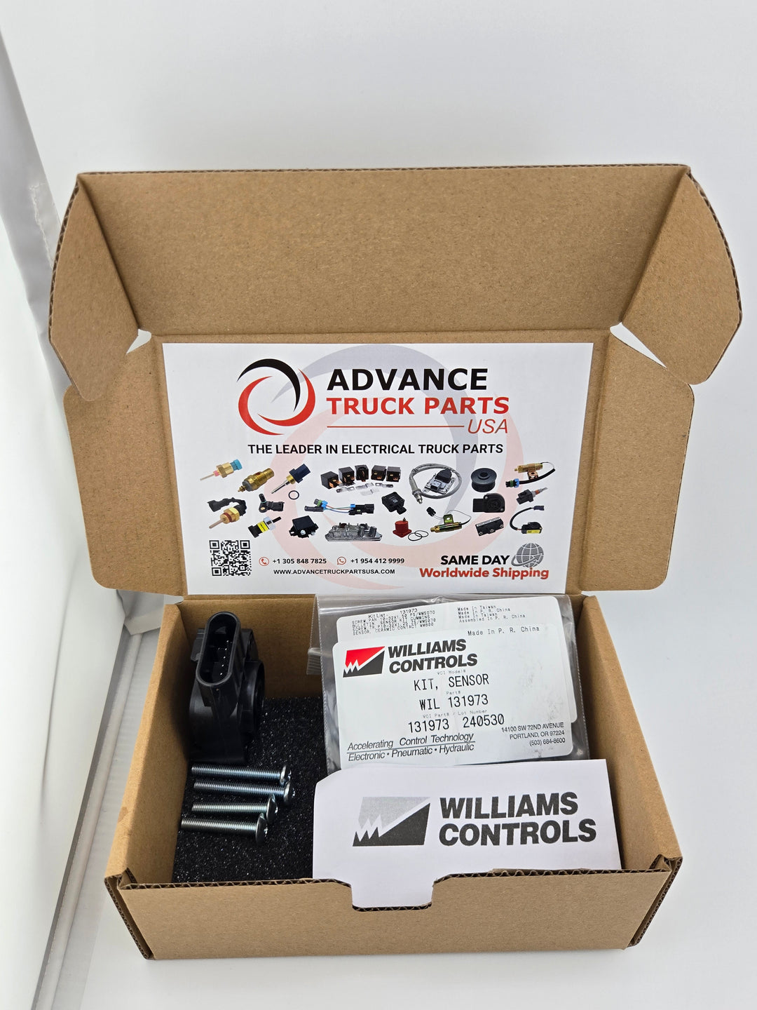 131973 Genuine Williams Sensor Kit.  NSN 2990-01-556-5319,