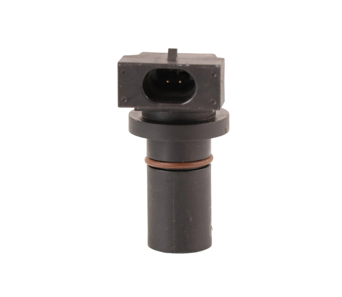 Advance Truck Parts USA 60-0823-01 heavy duty speed sensor showing a close-up studio perspective of the 2-pin electrical connector and O-ring seal