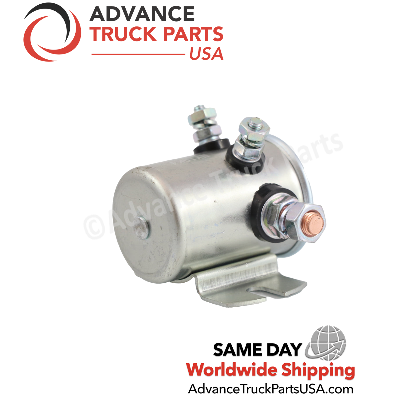 100 AMP Continuous 12V 4 Stud SOLENOID 24059