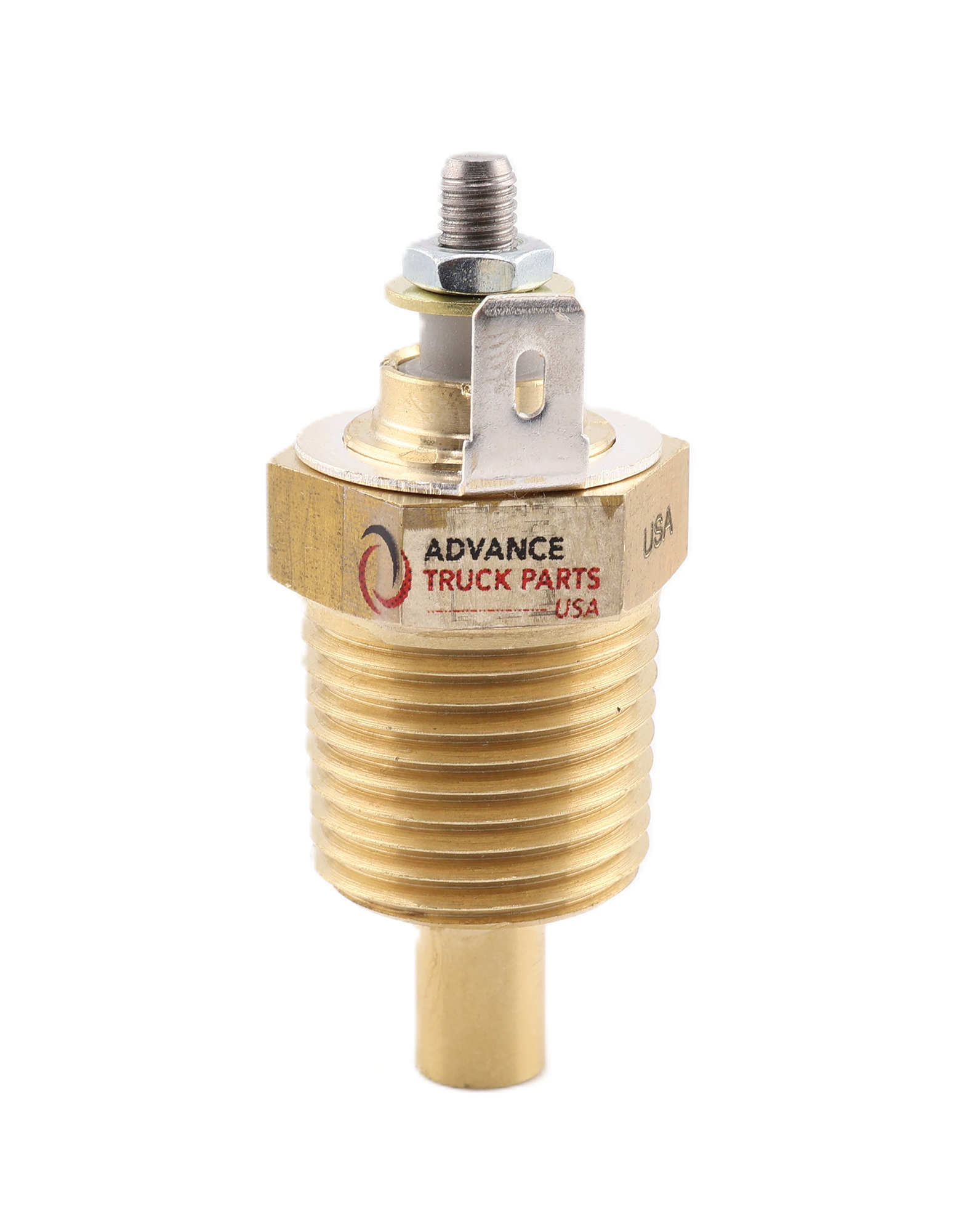 Advance Truck Parts USA K379-13 Kenworth Peterbilt Temperature Sender side profile view