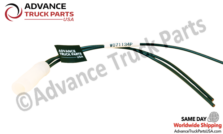 Advance Truck Parts USA Kenworth door jamb switch pigtail W071134P