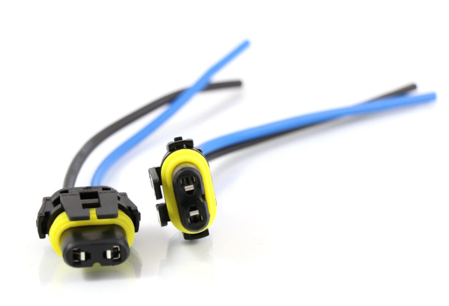 Advance Truck Parts (9006) HB4 Harness Pigtail bulb connector (2pcs)