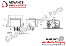 Load image into Gallery viewer, 1393315-9 ATP 24V relay