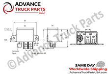 Load image into Gallery viewer, 23692384 ATP 12V Relay for Mack Volvo