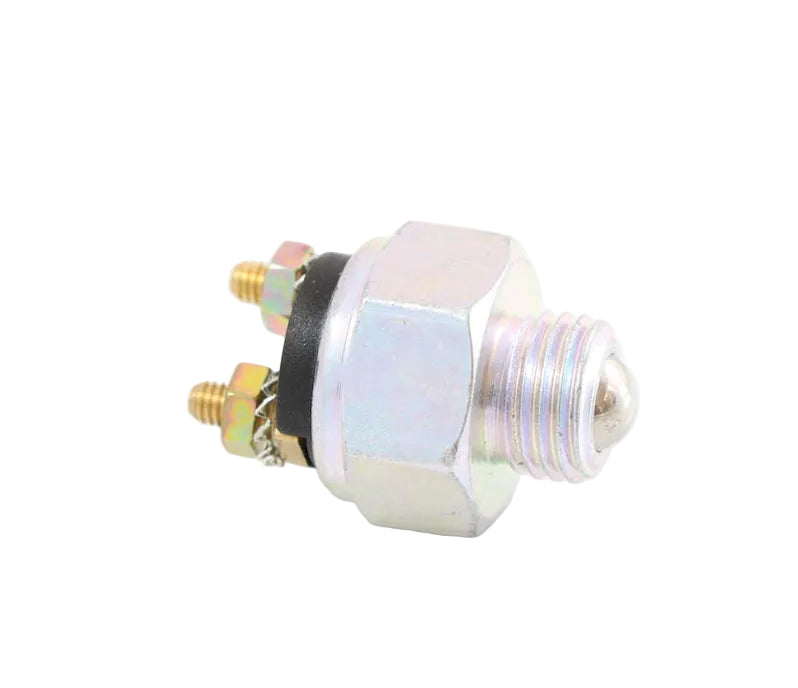 Advance Truck Parts USA 21-458 21-458P precision ball switch featuring a metallic threaded body, ball actuator, and stud terminals 