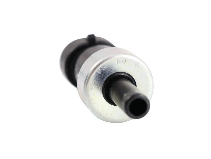 Advance Truck Parts USA 5020589 pressure switch for trucks featuring a metal housing and extension port on a plain background