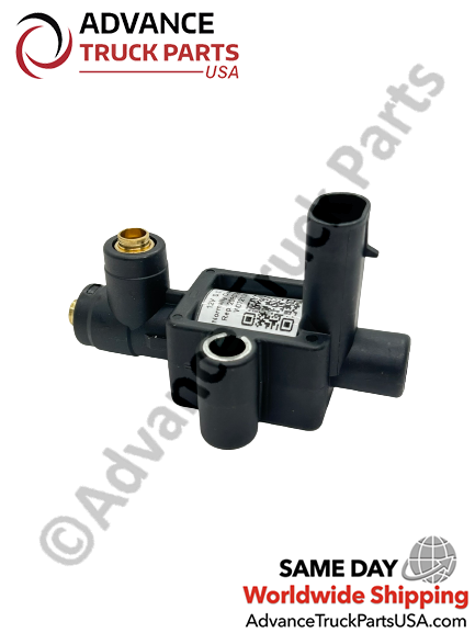 Advance Truck Parts USA branded studio profile overview highlighting the design and configuration of the heavy-duty truck solenoid