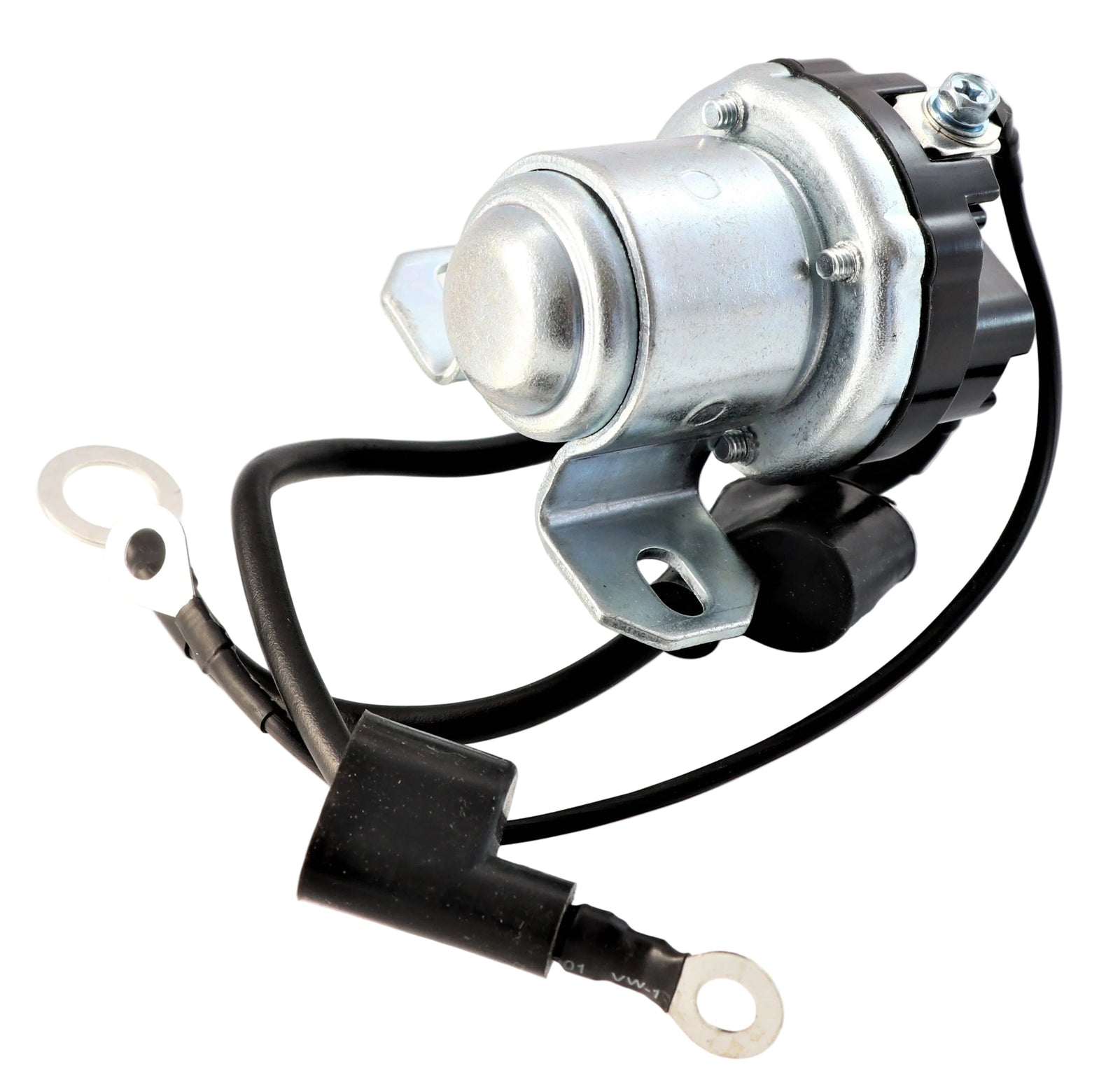 Advance Truck Parts USA Freightliner 39MT starter auxiliary solenoid relay featuring attached wiring harnesses and mounting brackets on a plain background