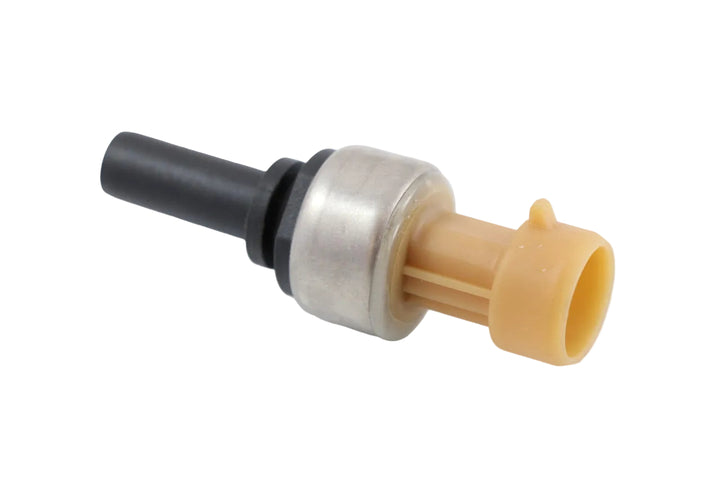 Advance Truck Parts USA 22443498 150 PSI air pressure sensor for Mack and Volvo trucks on a plain background