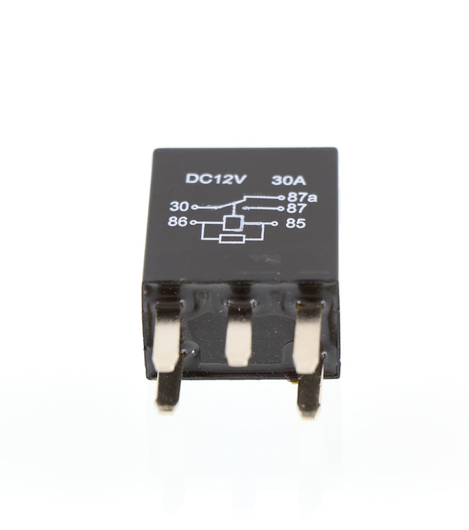 Advance Truck Parts USA VJ28-95F24-C05 5-pin heavy-duty blower relay showing pin layout and wiring diagram on a plain background