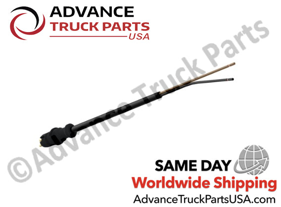 Advance Truck Parts USA WABCO ABS sensor cable displaying a horizontal studio perspective of the cable assembly on a branded background
