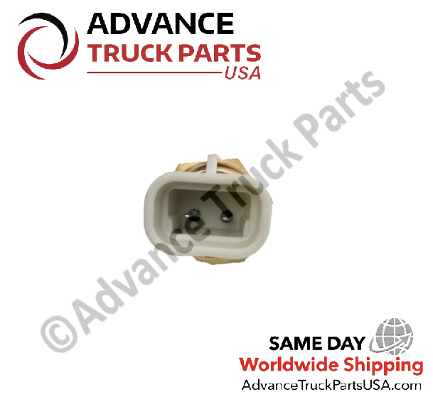 Electrical terminal connector view of the Advance Truck Parts USA 0E2507 coolant sensor