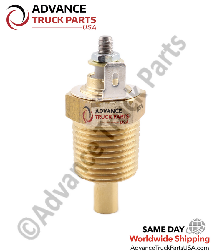 Advance Truck Parts ATP 334FA Paccar Water Temperature Sender side profile view