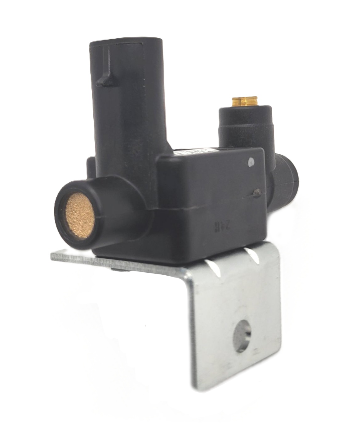 Advance Truck Parts USA 12V DC 3-way solenoid valve with mounting bracket, replacing International Navistar part 3611896C1