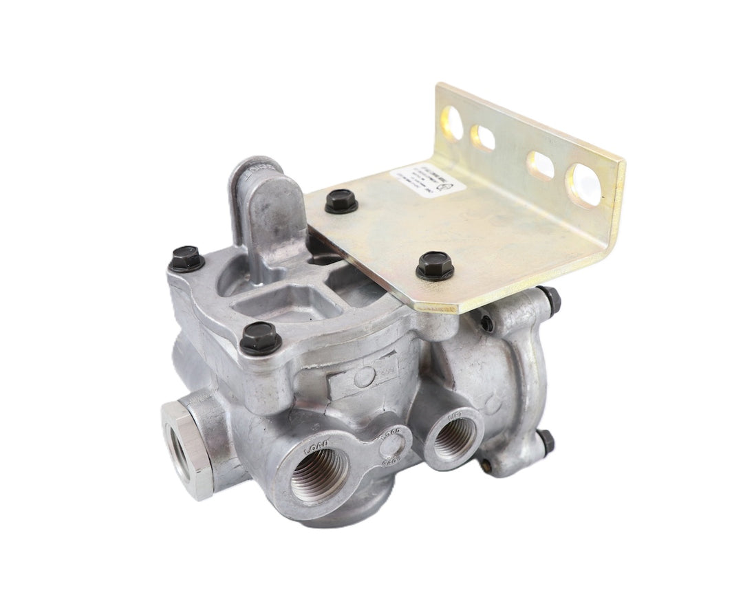 Advance Truck Parts USA 5040-111-01C Freightliner Paccar lift axle control valve with 1/8 inch port on a plain background
