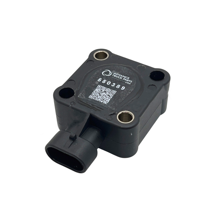 Advance Truck Parts USA 550389 throttle position sensor with part label and QR code