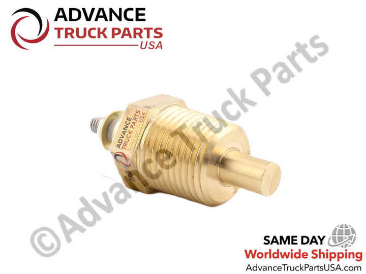 Advance Truck Parts USA Kenworth Peterbilt Temperature Sender horizontal perspective view