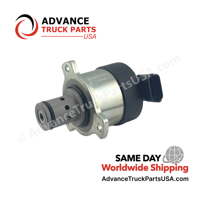 Advance Truck Parts USA branded studio view of the A0000900069 fuel metering control solenoid valve