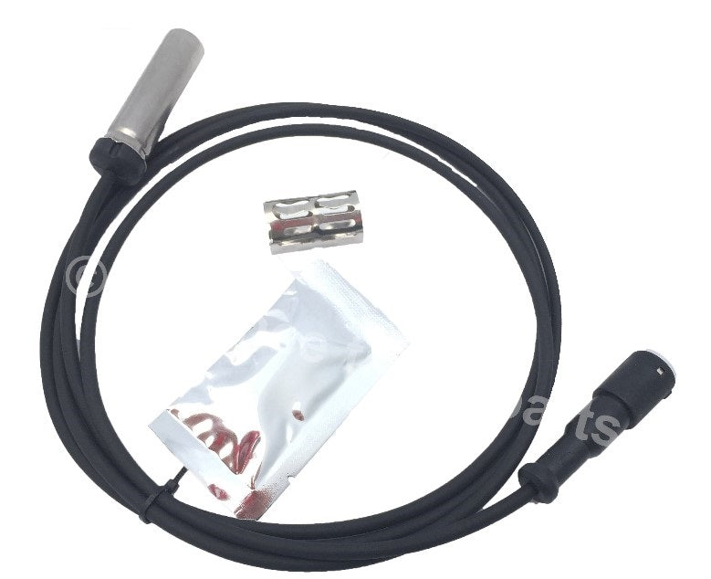 Advance Truck Parts USA branded studio perspective displaying the replacement ABS sensor kit highlighting the heavy-duty wiring and accessory pack