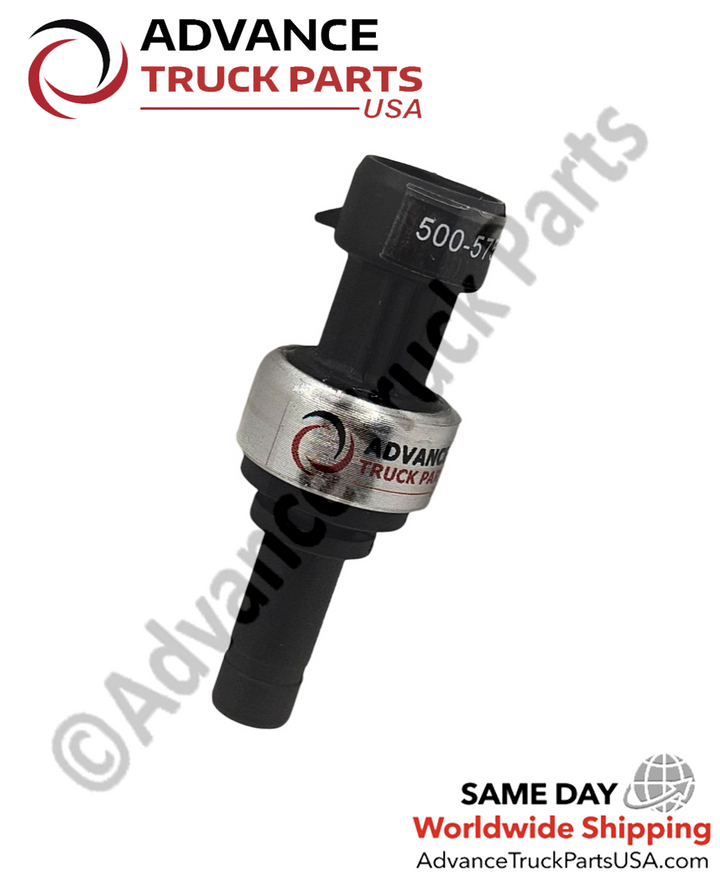 Studio view of the air pressure transducer switch replacement for International Navistar