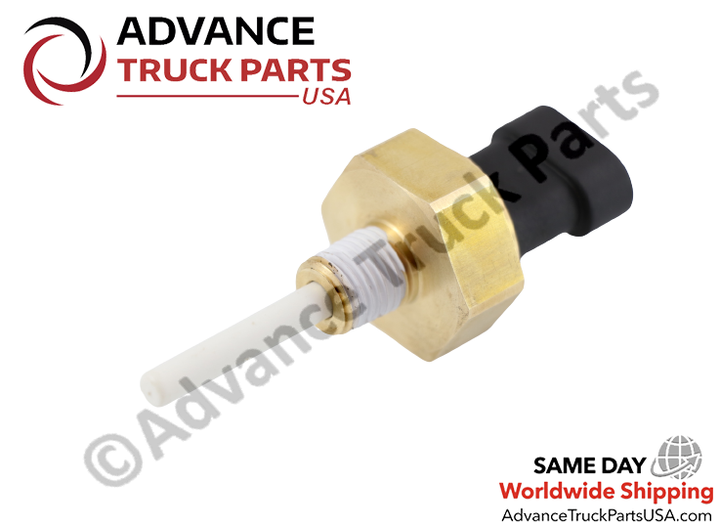Horizontal profile of the Advance Truck Parts USA fluid level sensor with probe element