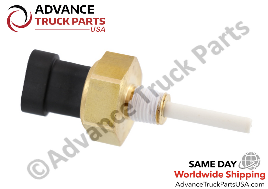 Advance Truck Parts USA replacement coolant level sensor part showing pre-applied thread sealant
