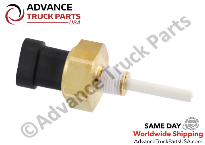 Advance Truck Parts USA replacement coolant level sensor part showing pre-applied thread sealant
