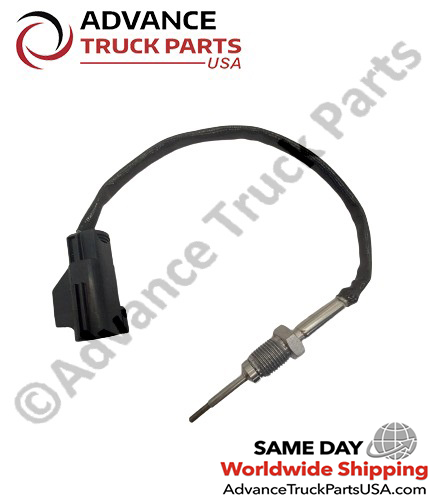 Advance Truck Parts USA exhaust gas temperature sensor displaying a studio view of the sensor assembly