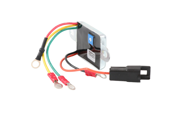 Advance Truck Parts USA F7078 Ford 1-wire alternator conversion kit showing colored wires and regulator on a plain background