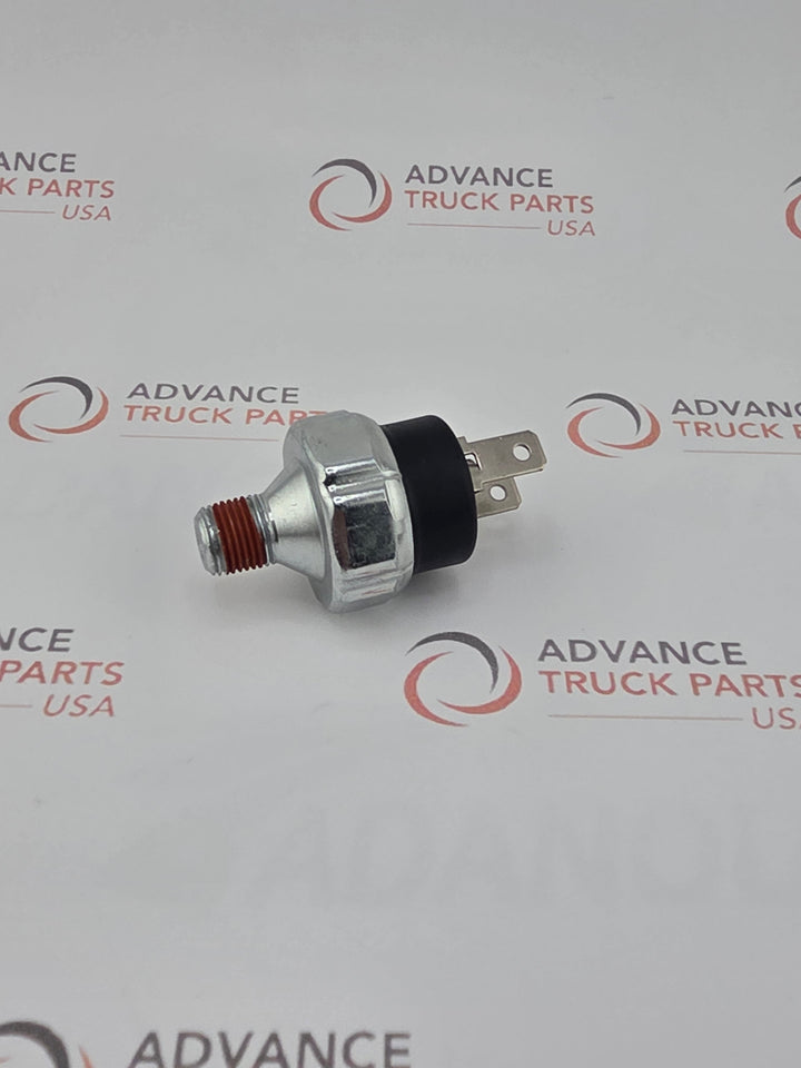 Advance Truck Parts USA branded studio horizontal view of the low air pressure switch