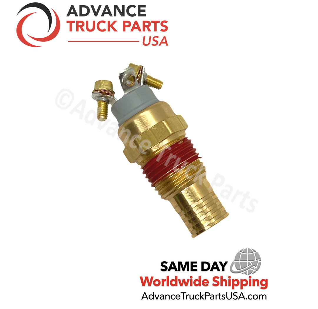 Advance Truck Parts USA branded studio side profile view of the Horton compatible thermal fan switch