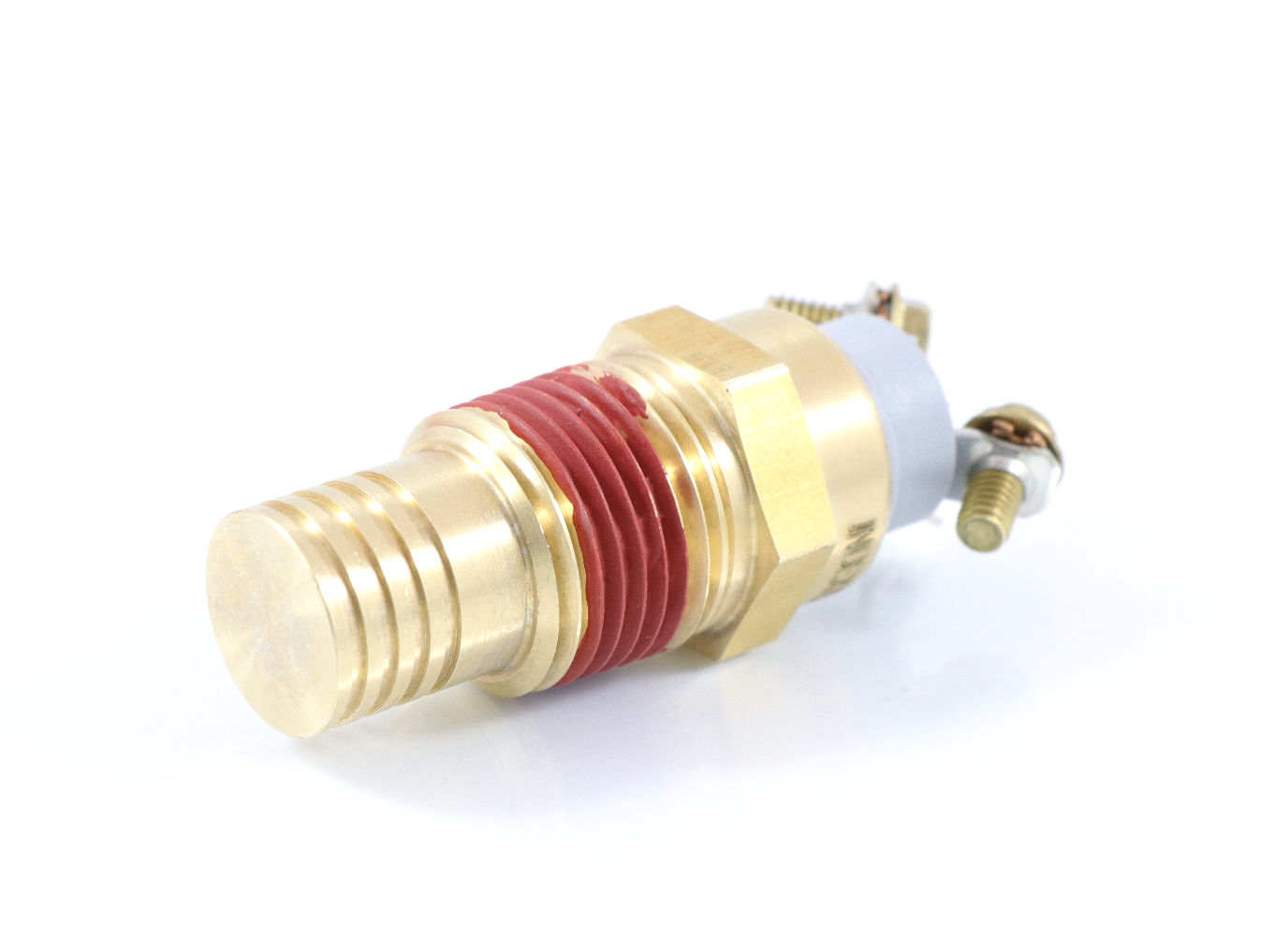 Advance Truck Parts USA Index 8037034 205 deg F temperature control fan switch angled view on a plain background