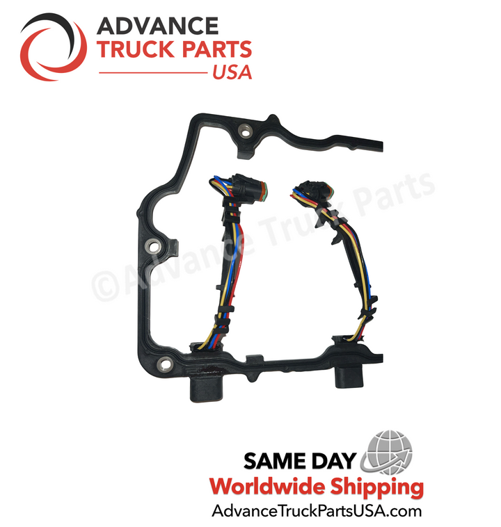 Advance Truck Parts USA branded studio partial section view showing the gasket profile and internal wiring layout
