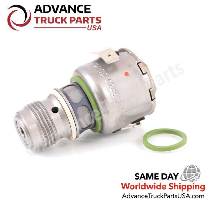 12V DC Jake brake solenoid valve for model 404 series distributed by Advance Truck Parts USA