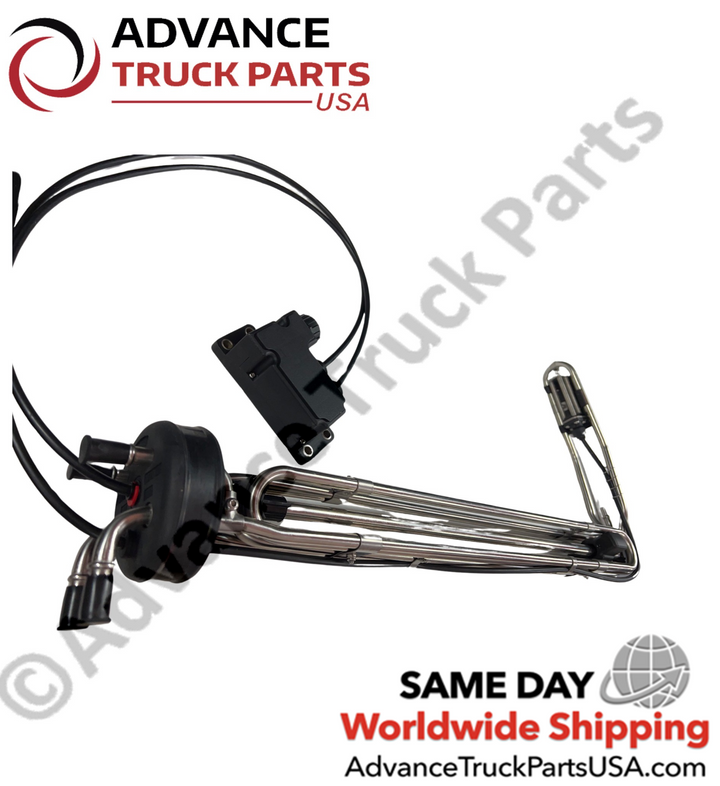 Studio layout of the 72-inch DEF tank level sensor replacement for Mack and Volvo engines
