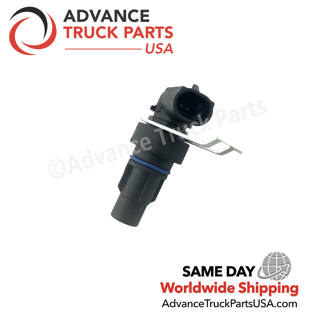Advance Truck Parts USA speed sensor showcasing the complete assembly layout and connector orientation