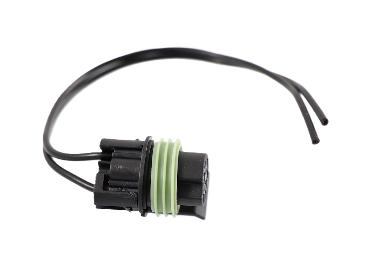 Advance Truck Parts USA W094103 2-pin pigtail connector for pressure switches with 18 AWG wires