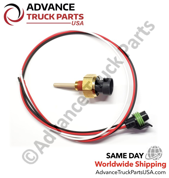 Advance Truck Parts USA WTK0126 12V radiator low level water sensor and pigtail wiring harness kit