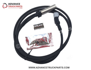 Advance Truck Parts | Straight  ABS Sensor Kit | 78" Cable Length | Bendix 801552 | 065502