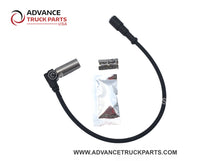 Load image into Gallery viewer, Advance Truck Parts | Right Angle ABS speed Sensor Kit | 15&quot; Cable Length | Bendix BW-801544