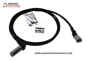 Advance Truck Parts | Right Angle ABS Sensor Kit | 63" Cable Length | Bendix 800715