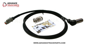 Advance Truck Parts | Right Angle ABS Sensor Kit | 50" Cable Length | Bendix 801548