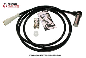 Advance Truck Parts | Right Angle ABS Sensor Kit | 66" Cable Length | Bendix 801541