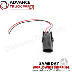 Advance Truck Parts W094115 Pigtail Connector 2 Pin