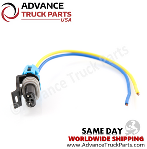 Advance Truck Parts W094119 Pigtail Connector 2 Pin