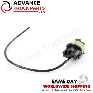 Advance Truck Parts W094127 Pigtail Harness 1 Pin for Oil Pressure Switch